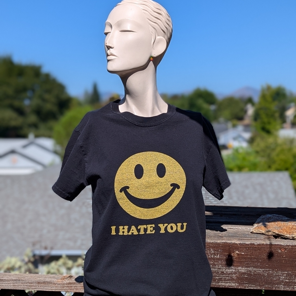 "I hate you" Tee